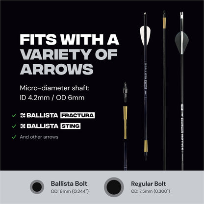 Copper Penetrator Insert Adapter Archery Arrow Shaft ID 4.2mm (12pcs)