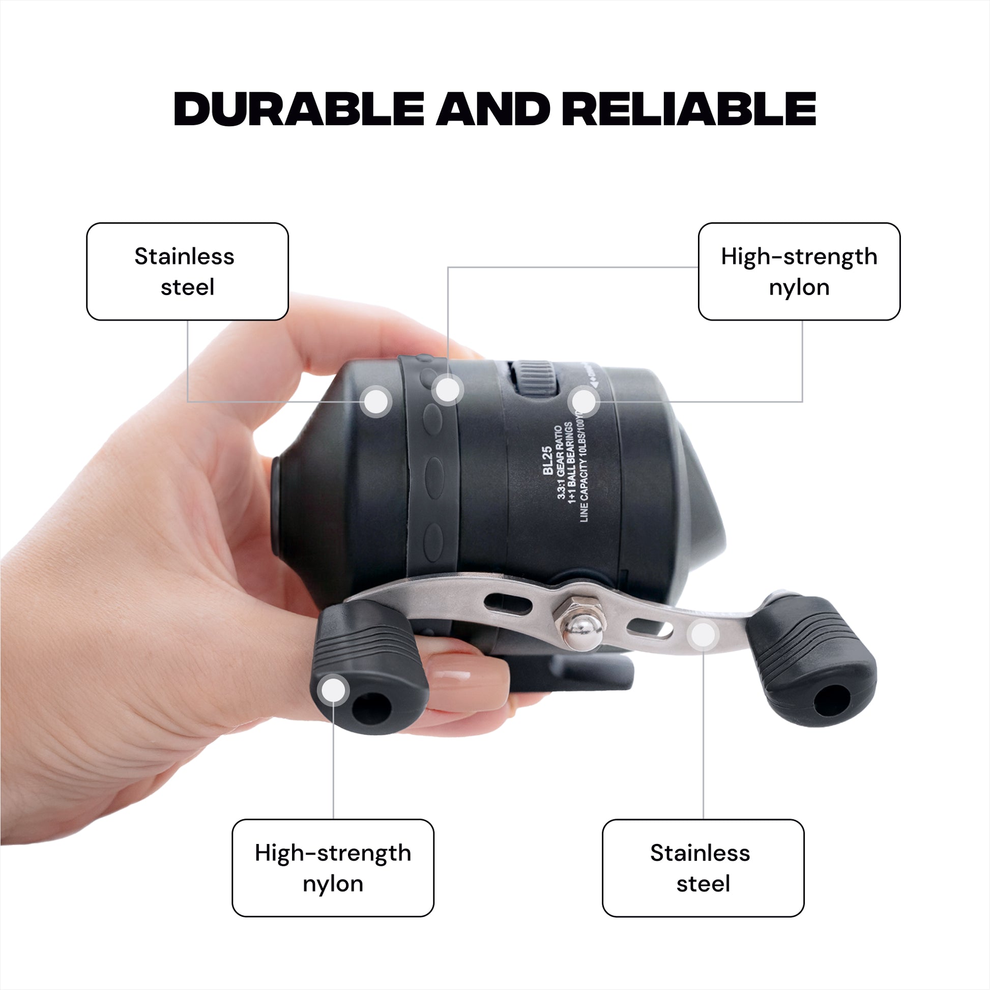 Ballista BL25 Spincast Bowfishing Reel