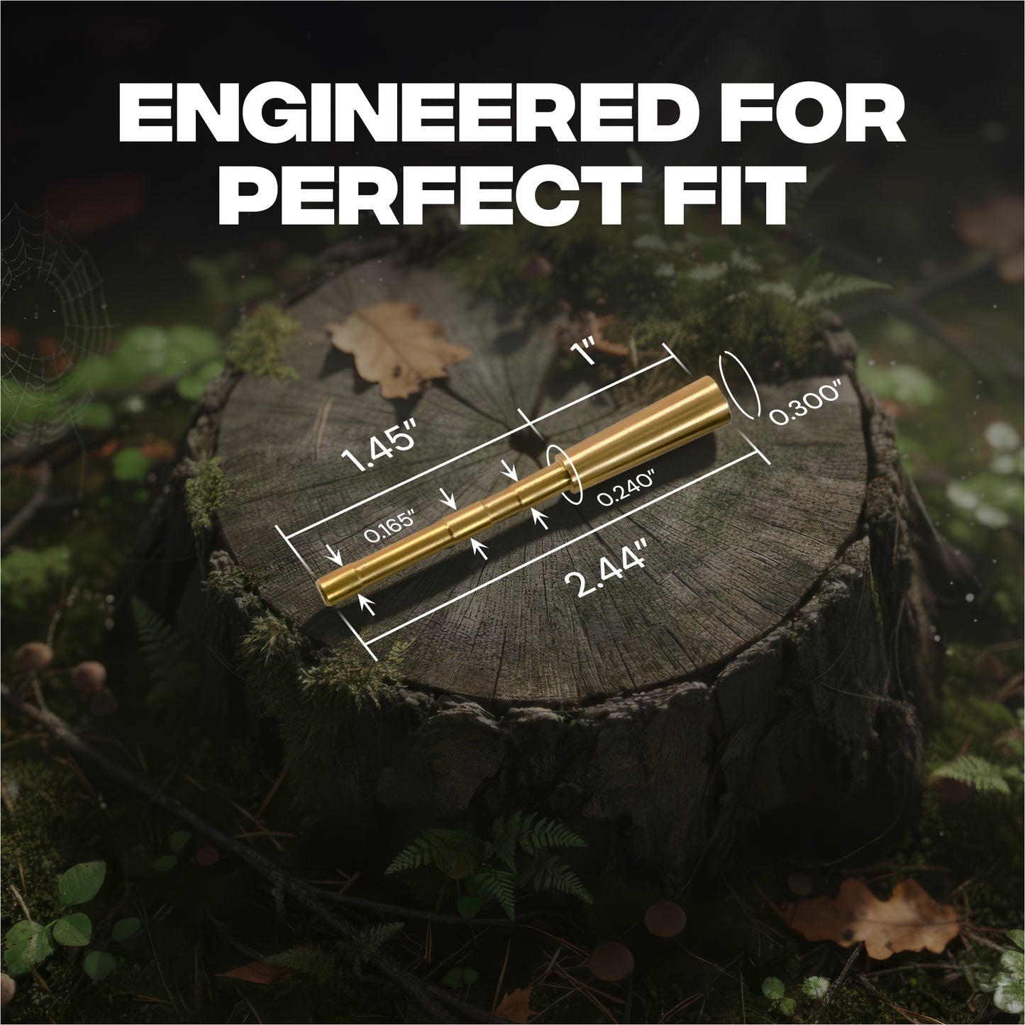 Copper 4.2mm Penetrator Insert Adapter 125gr - 12pcs