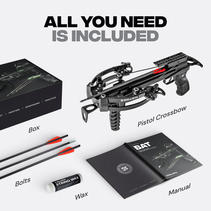 BAT Compound Mini Crossbow with Hand Made Custom Strings