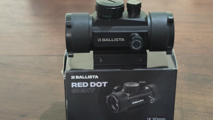 Crossbows Tactical Reflex Red Dot Sight Optic 1x30mm - 20mm/11mm Mount