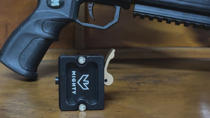 MIGHTY TACTICAL Picatinny Rail Adapter for Arca-Swiss Plate Mount - Tripod Head Arca Clamp Adapter - V2