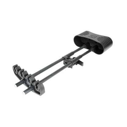 Crossbow Quiver – Fits 4 Arrows (5.5 mm-8.8mm) – Quick-Detach 20mm Picatinny Mount