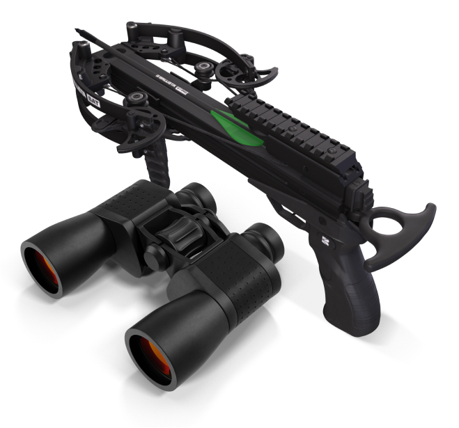 BAT Pistol Crossbow - Fast 330fps, Powerful 130lbs, Mini 2.46lbs