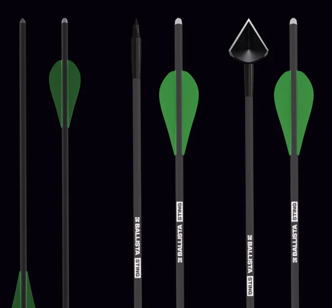 Arrows-for-entertainment-hunting - BALLISTA Crossbows for Fishing, Hunting and Entertainment