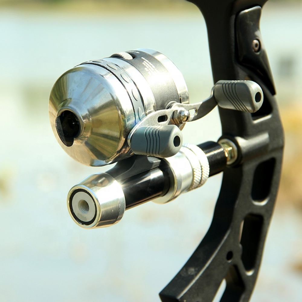 BALLISTA Bowfishing Reel Mount - Archery Fishing Reel Seat,  5.25x1.5x1.5, Durable Aluminum Alloy