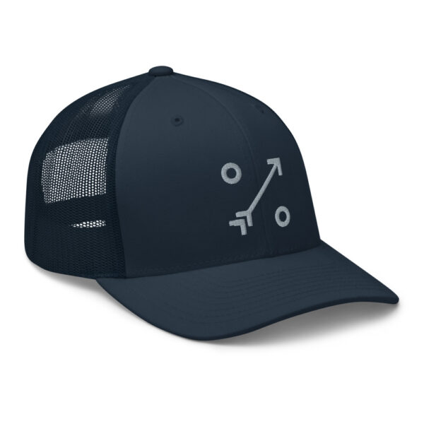 Retro-trucker-hat-navy-right-front- C B A F - BALLISTA Crossbows for Fishing, Hunting and Entertainment