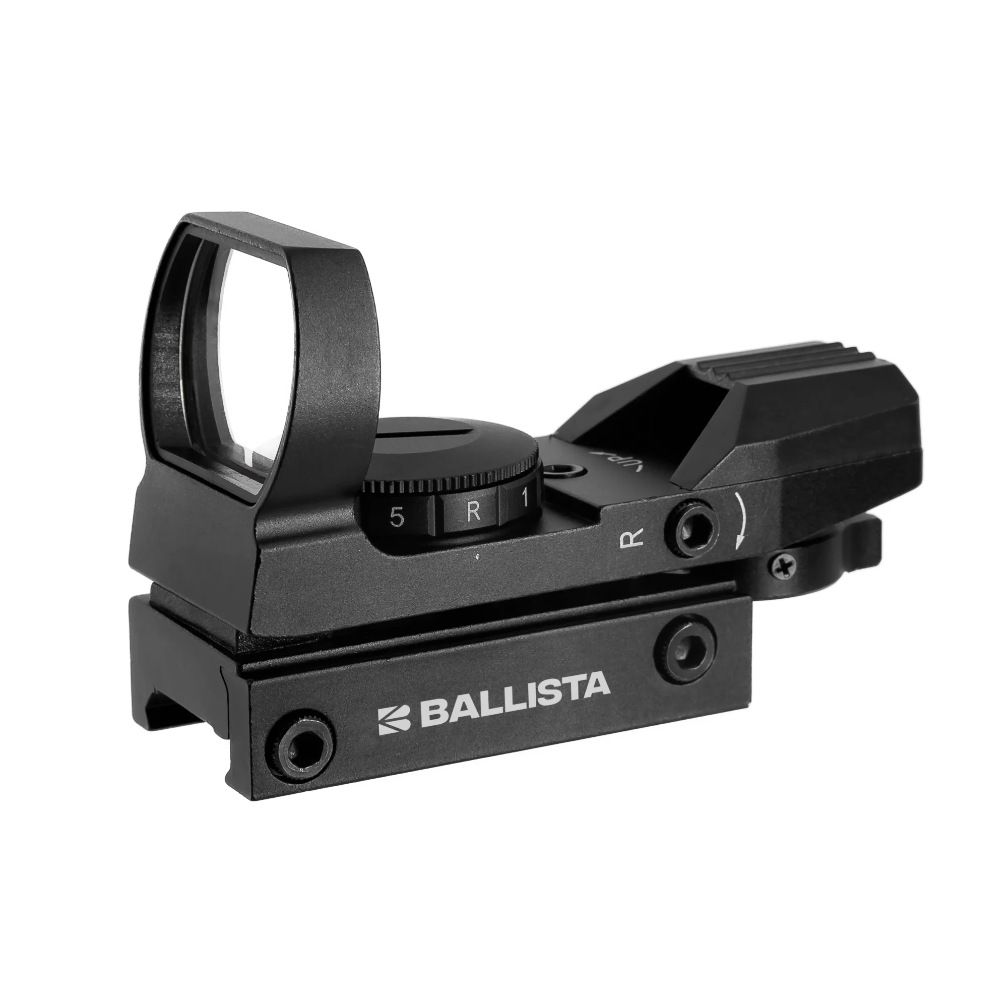 Crossbow Reflex Green Red Dot Sight Optic 1x23x34mm - 22mm Mount - BALLISTA