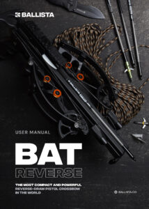 Ballista BAT Reverse Pistol Crossbow - PDF Manual