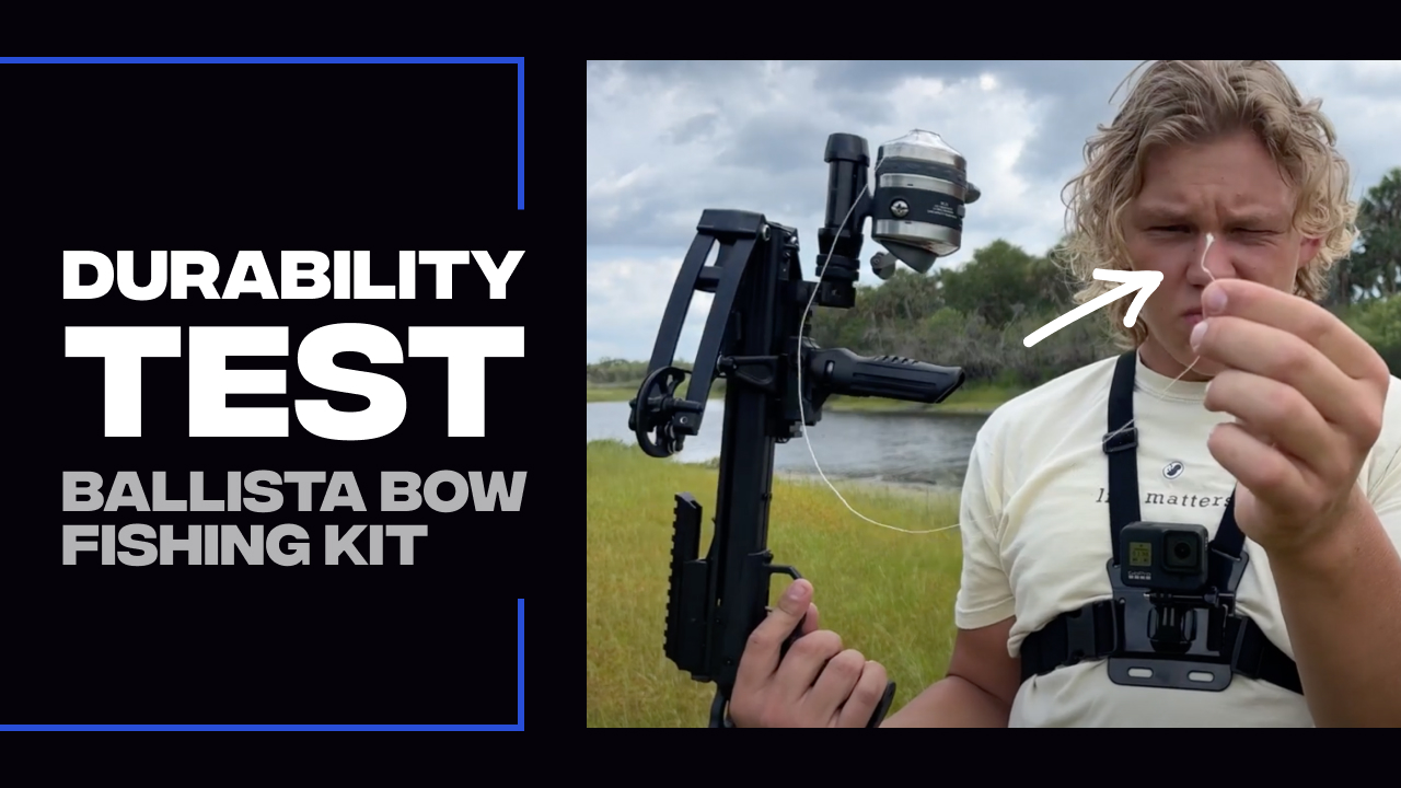 Bowfishing Kit Durability Test: Ballista Bat Crossbow Unveiled - BALLISTA