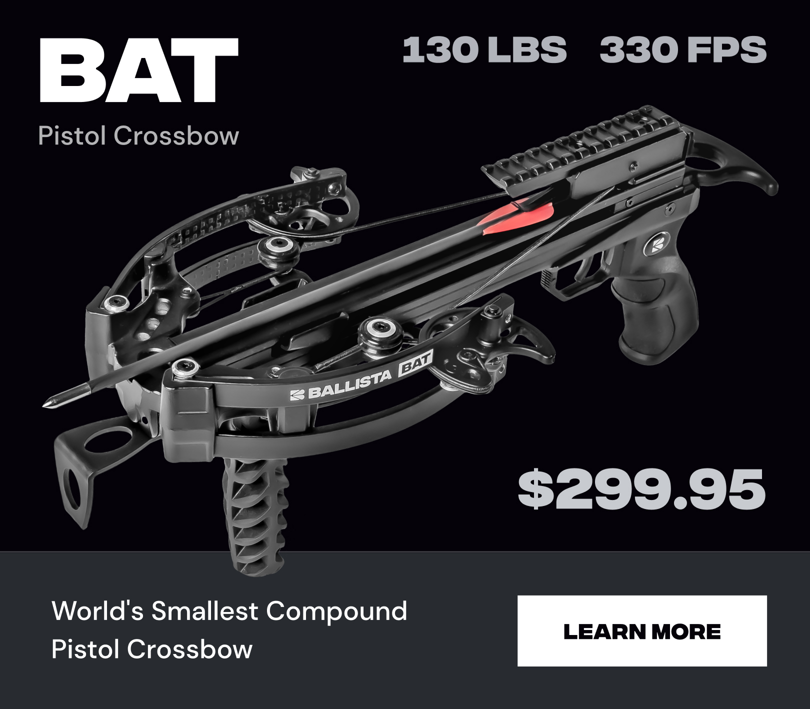 Bat Pistol Crossbow