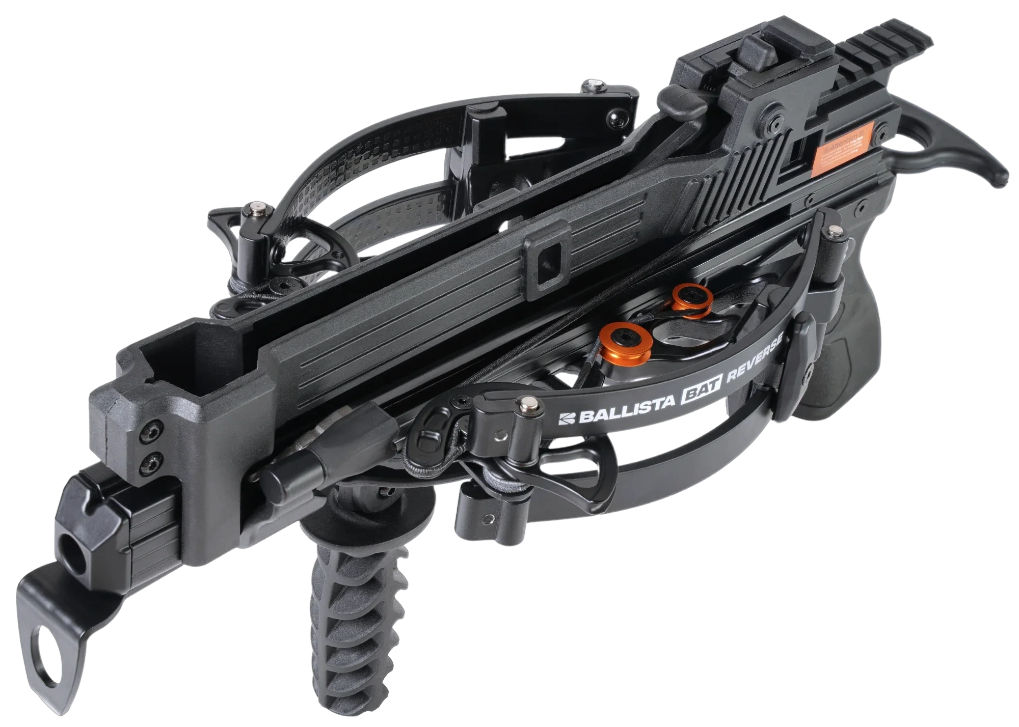 Mini Crossbow with 5-bolts Magazine: BAT Reverse Draw Compound Edition -  BALLISTA