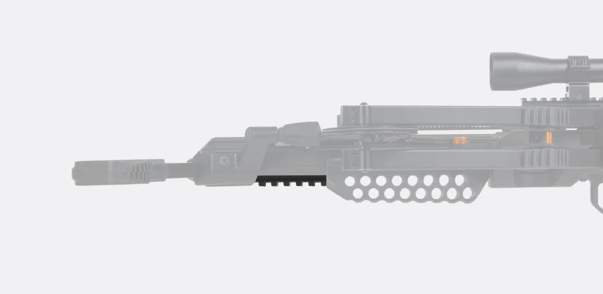 All-purpose Picatinny mount crossbow