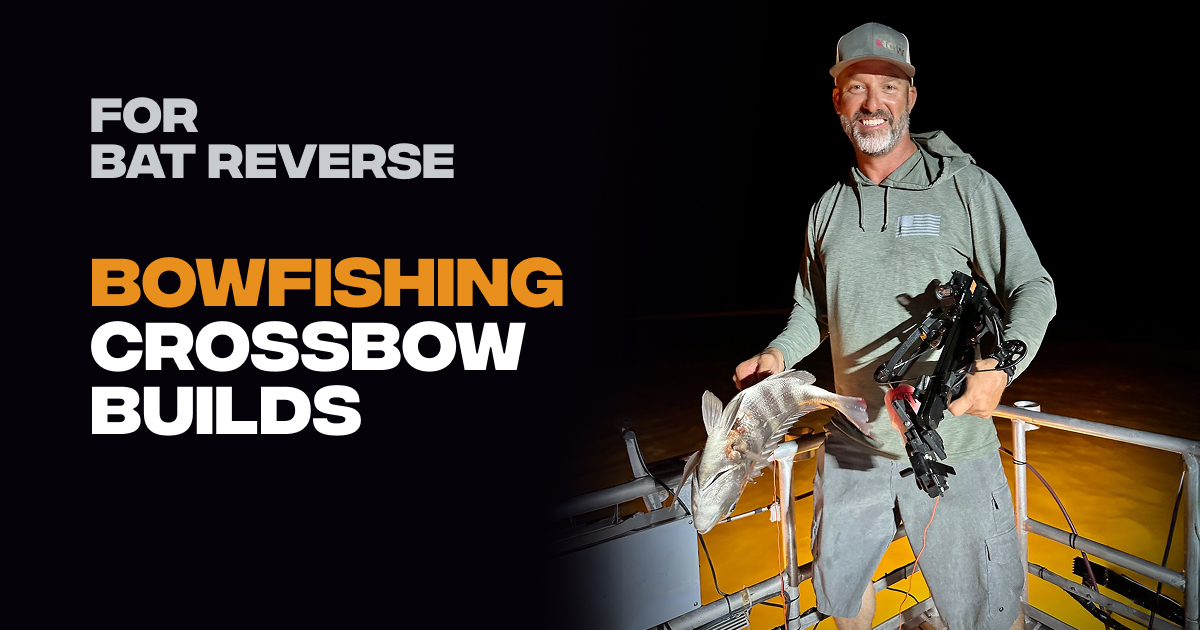 Main Bowfishing Crossbow Setups & Accessories for BAT Reverse Crossbow