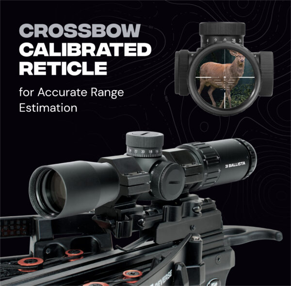 Falcon Flex 2-7x32 Crossbow Scope with Magnification, Illumination - Image 6